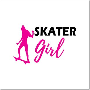 Skateboarder Girl - Skater Girl Posters and Art